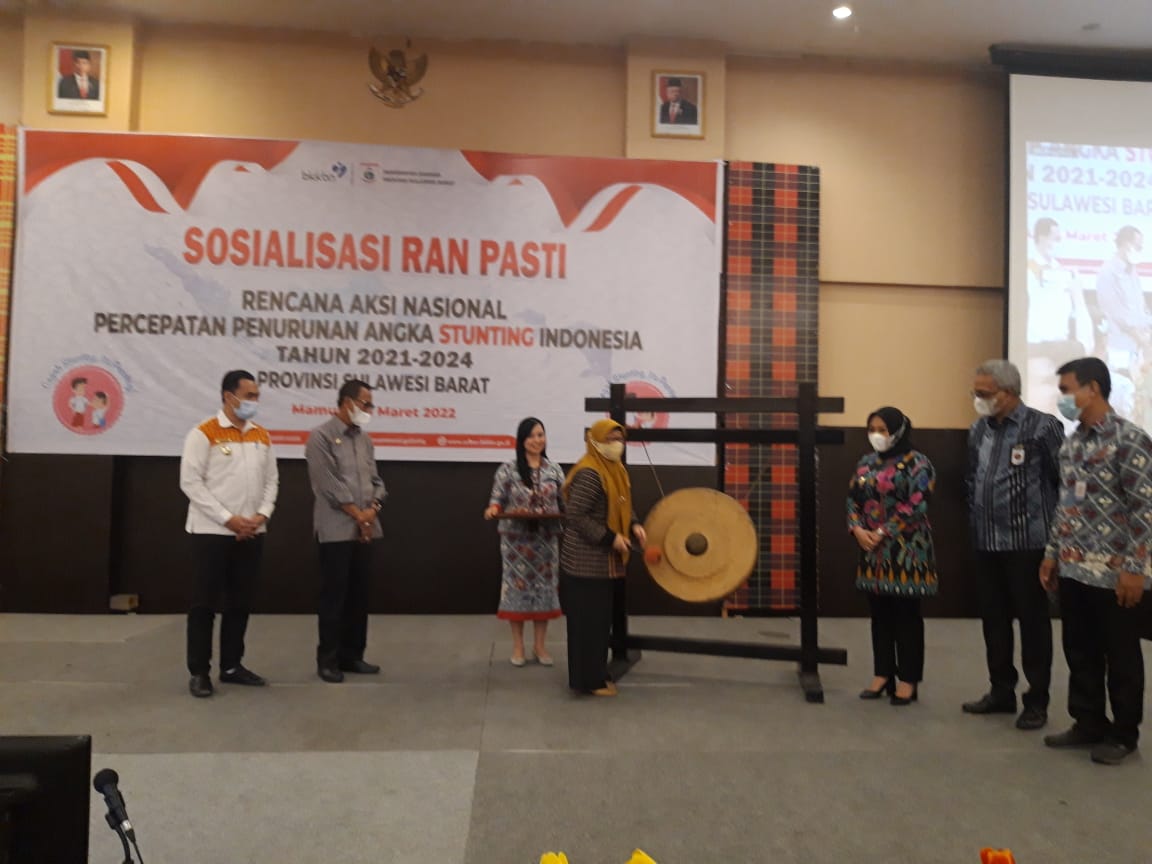 BKKBN Sosialisasi RAN Pasti di Sulbar, Semua Pihak Harus Lebih Peduli Dengan Stunting
